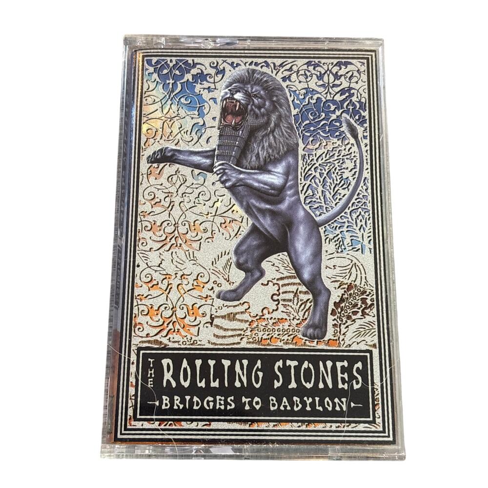 THE ROLLING STONES Bridges To Babylon Cassette Tape 1997 virgin records